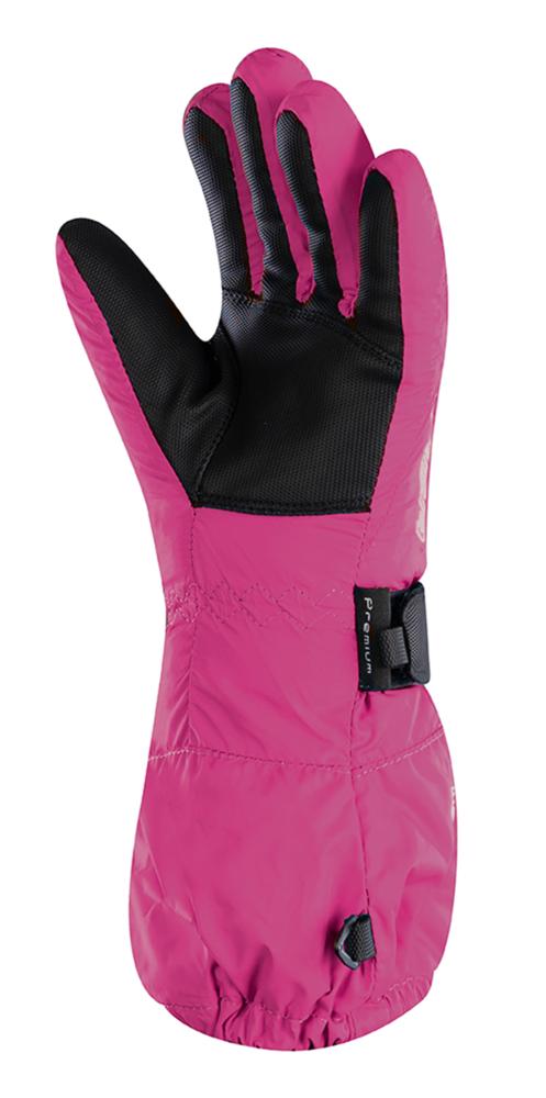 CHIBA Kids Allround Finger - wasserdichte Kinder-Radhandschuhe pink Gr. 5