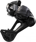 Schwarzes Shimano DEORE Di2 RD-M6250 12-fach MTB Schaltwerk für präzises Schalten.