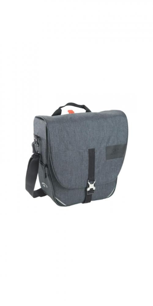 Norco Baldon City Tasche 14L schwarz 32x32x14 cm, Gepäckträgertasche für Alltag & Einkauf