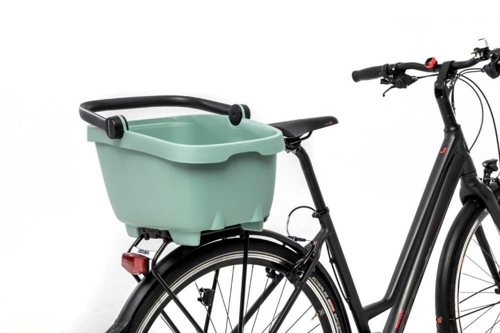 New Looxs Fahrradkorb Clipper Racktime Green - praktische Transportlösung