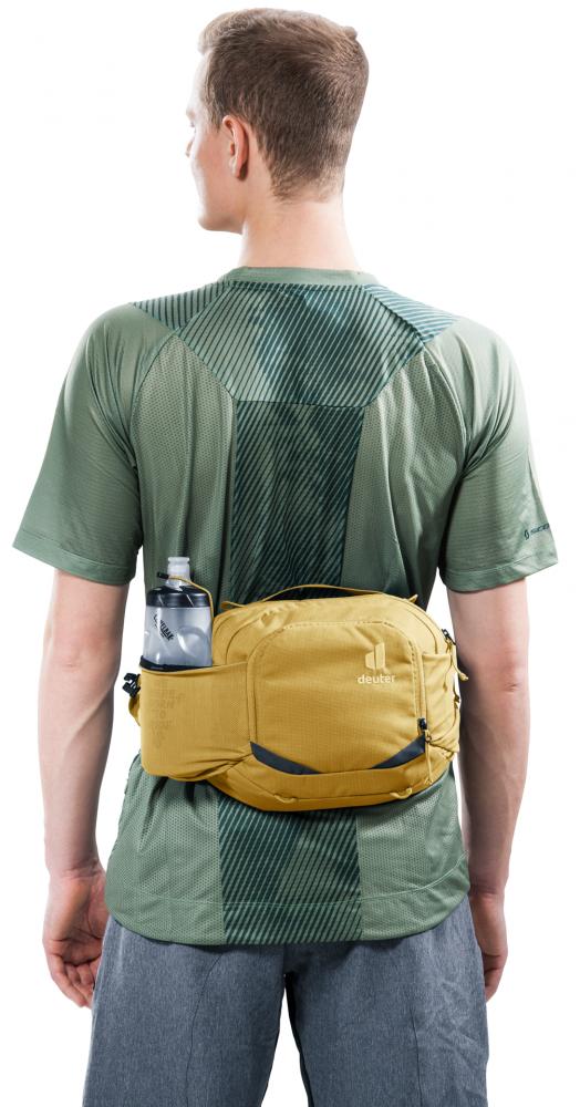 Deuter Pulse Pro 5 Bauchtasche 5L Grün - 530g, atmungsaktiv, Hüfttasche