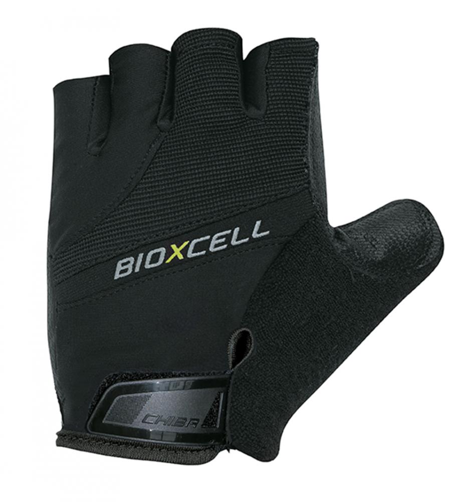 CHIBA BioXCell - Radhandschuhe schwarz M mit BioXCell Gelpolsterung