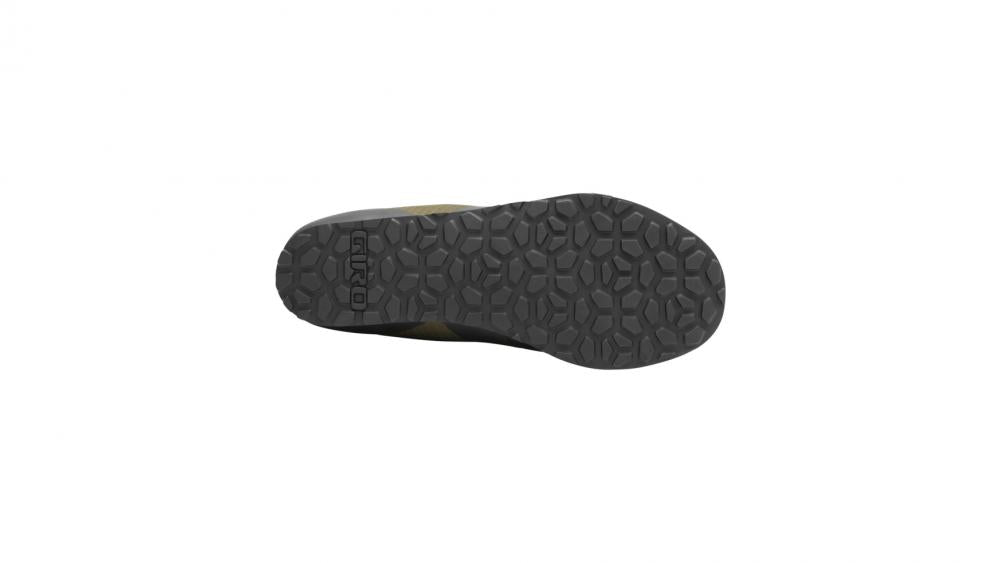 Giro Tracker Flatpedal MTB Schuh - trail green-dark shadow - Größe 48 - Tack Rubber, atmungsaktiv, E-Bike geeignet