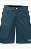 Jack Wolfskin Tourer Shorts M Synthetic Fiber Shorts Dark Sea Größe 48
