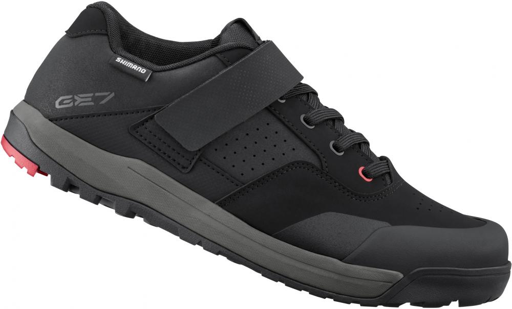 SHIMANO Fahrradschuhe GE700 MTB SPD Herren/Damen Typ - Größe 38, Schwarz