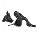 Campagnolo Super Record 12-fach rechter Brems-Schalthebel und hydraulischer Scheibenbremssattel.