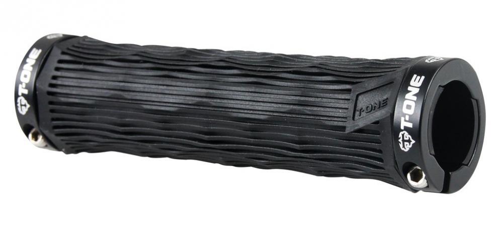 T-One Griffe GEO schwarz mit 2 Schraubensicherung