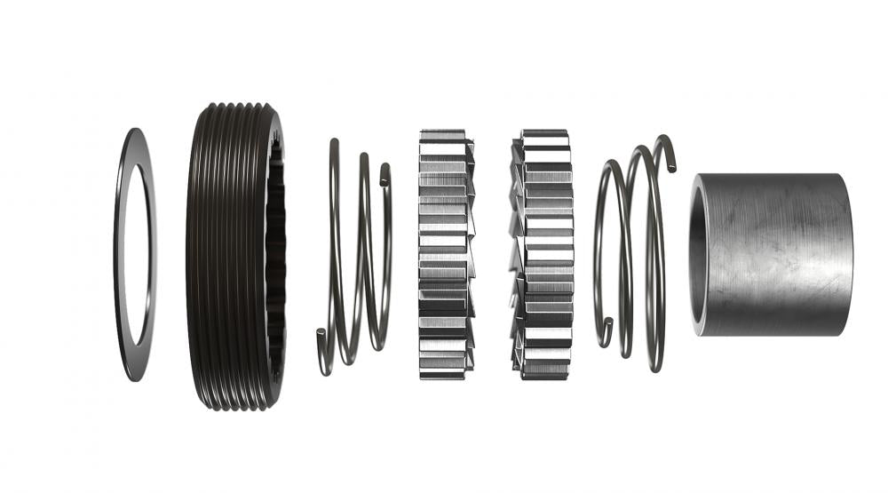 DT Swiss A 1800 SPLINE MTB Hinterrad Naben-Ratchet-System Komponenten, schwarz.
