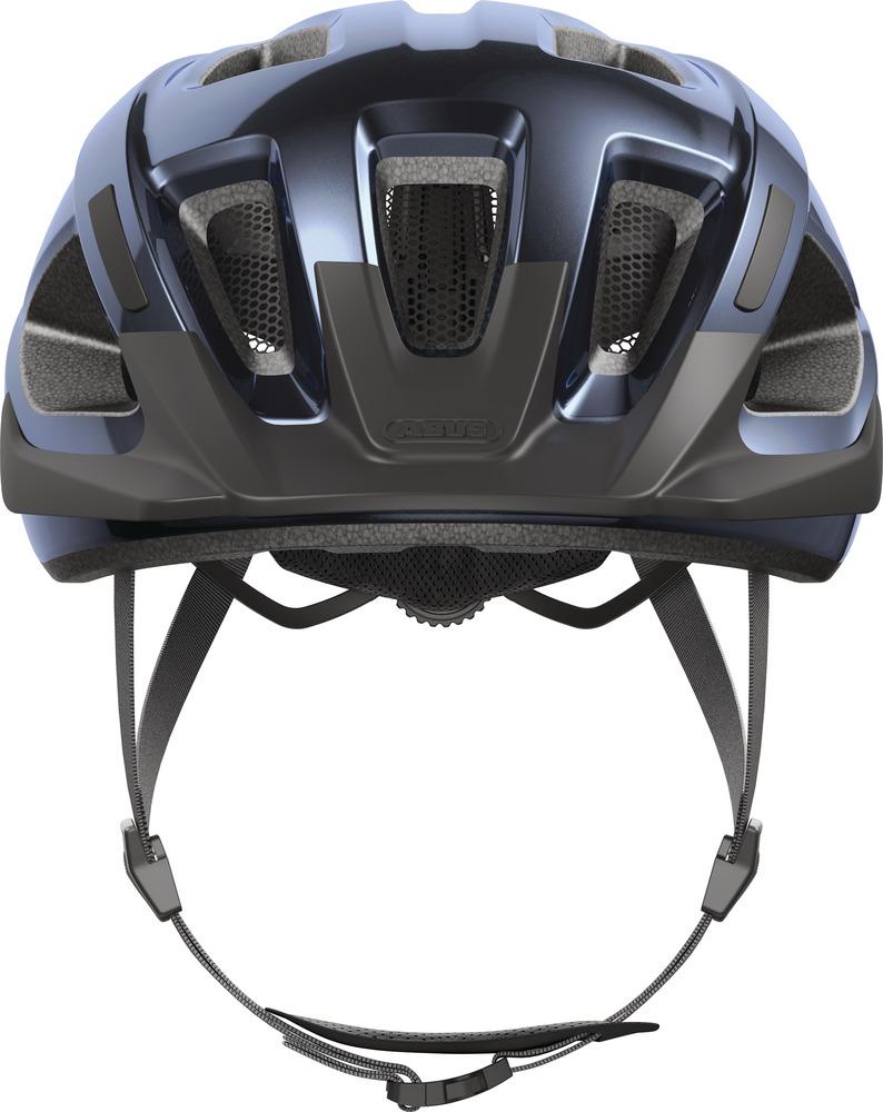 Abus Fahrradhelm Aduro 3.0 in Mitternachtsblau, Größe L (58-62cm).