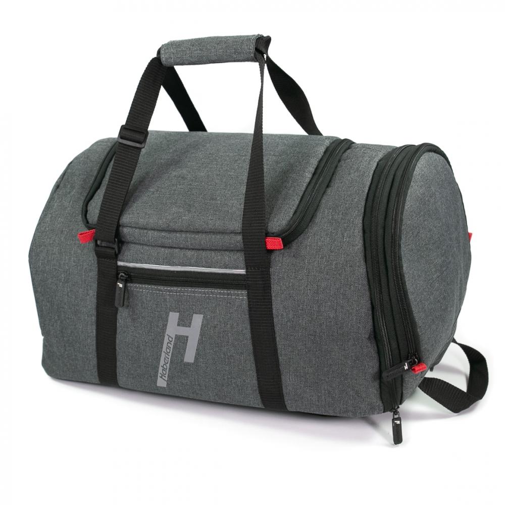 Haberland Sport-/Einzeltasche TranSPORTer anthrazit - flexible Transportlösung für Alltag & Tour