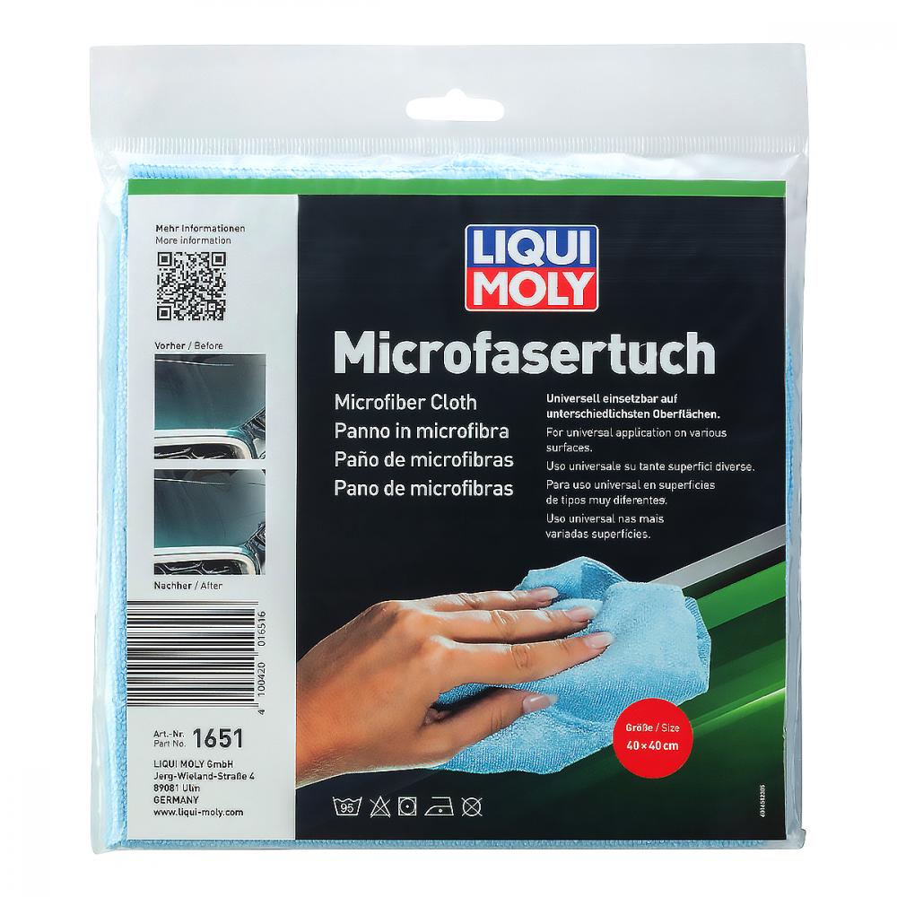 Liqui Moly Microfasertuch - streifenfreie Reinigung für alle Oberflächen