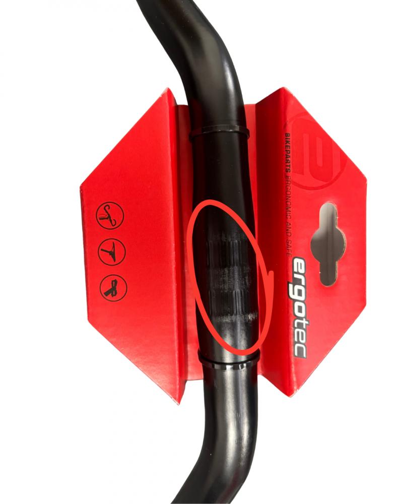 Retoure: ergotec Country Lenker 25,4 mm - 590 mm Schwarz