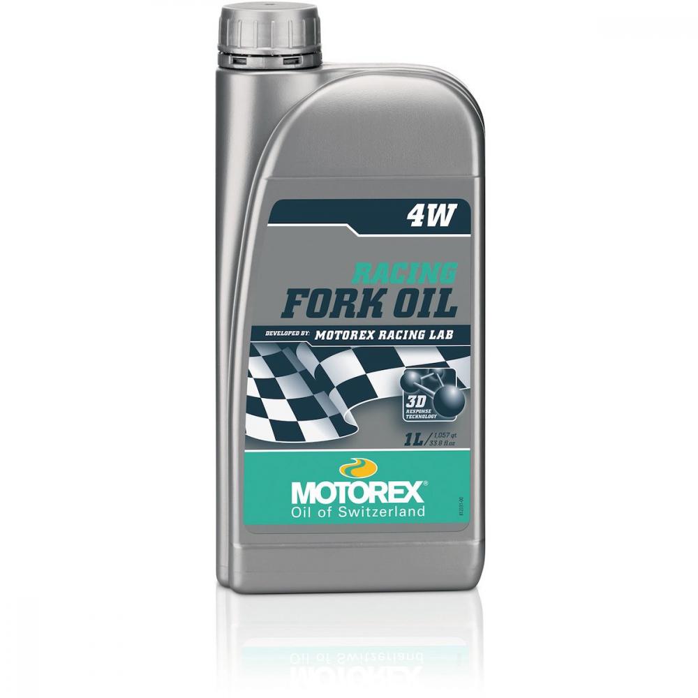 Motorex Racing Fork Oil 4W 1L - Vollsynthetisches Gabelöl mit 3D Response Technology