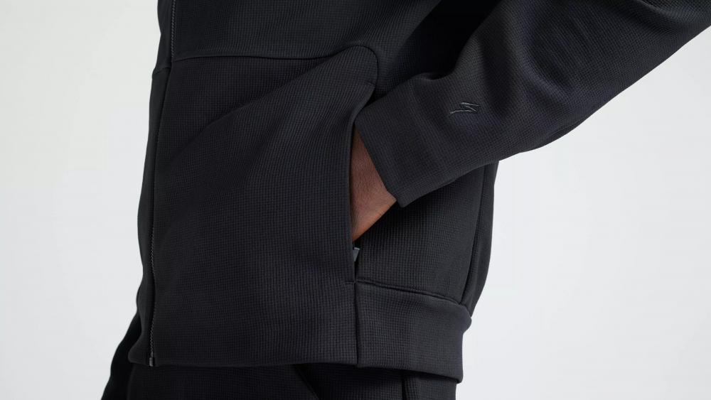 TRACK JACKET MEN BLK XL - Schwarz