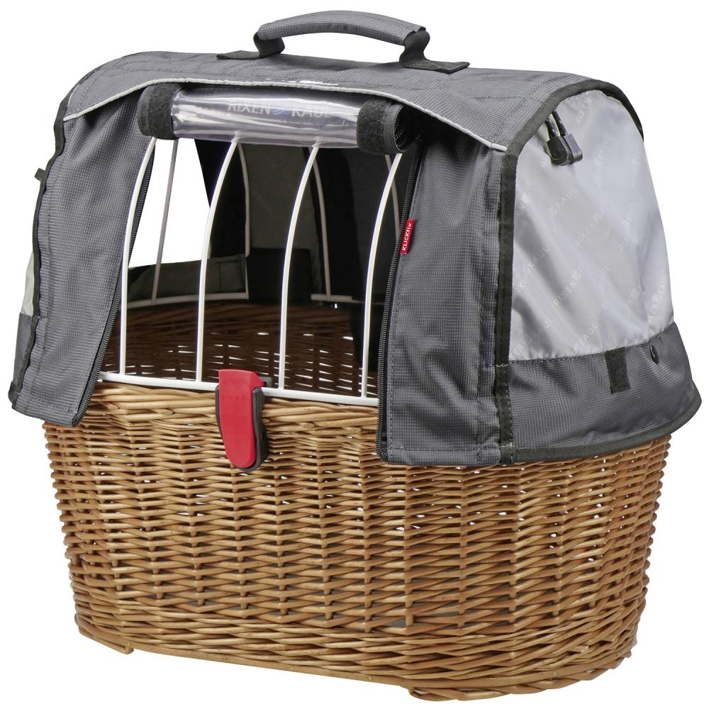 KLICKfix Hundekorb Doggy Basket Plus braun GTA 46x36x52 cm