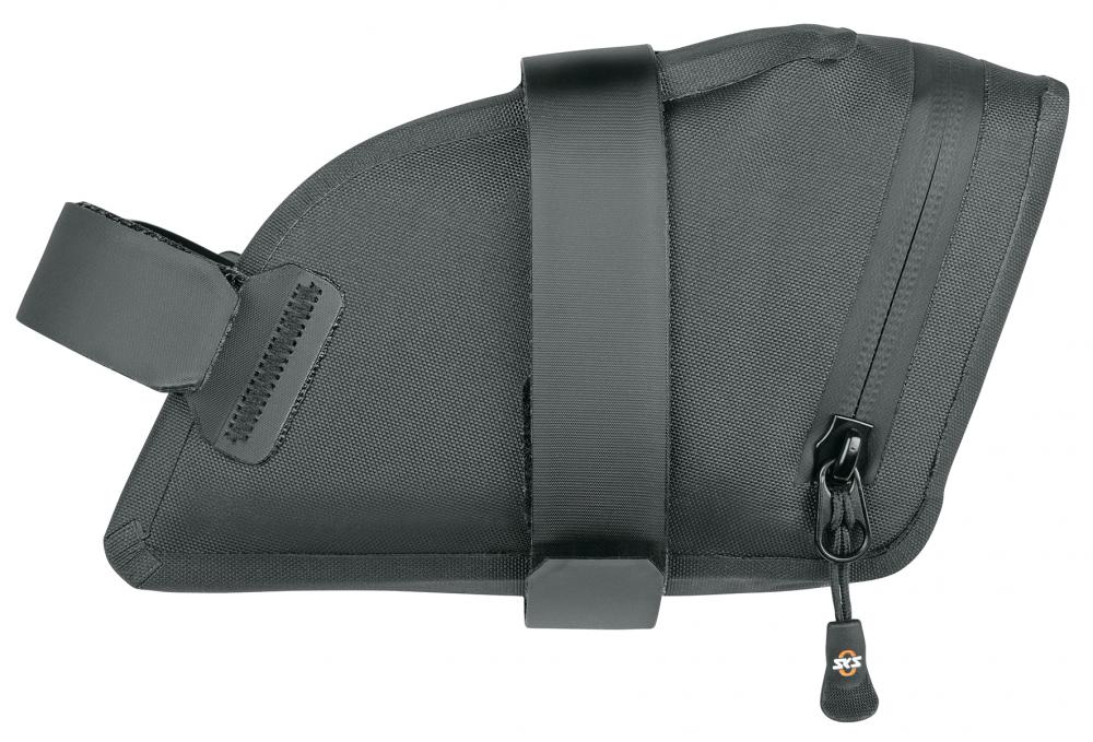SKS Race Satteltasche L schwarz 750 ml, wasserdicht, reflektierend, 180x70x100 mm, 120 g