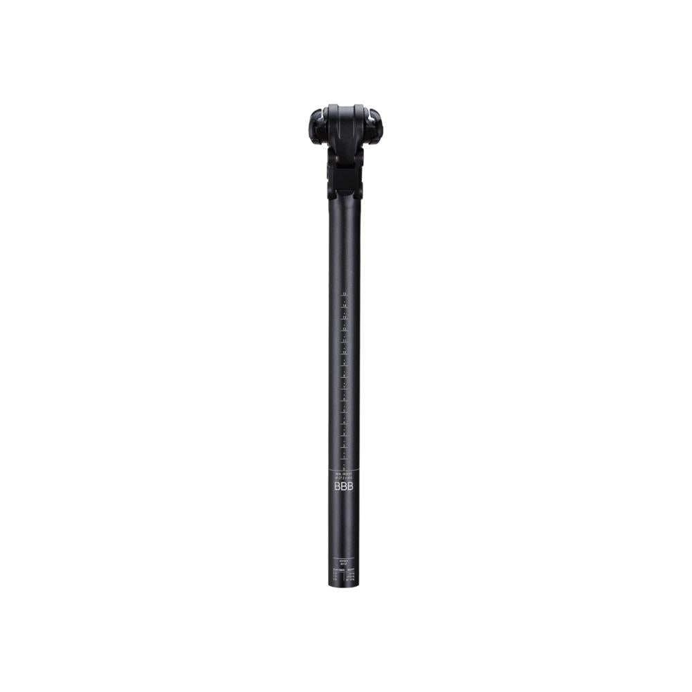 BBB Cycling BBB Sattelstutze ActionPost Aussetzung 400mm 27 schwarz - mehr Komfort auf dem Bike
