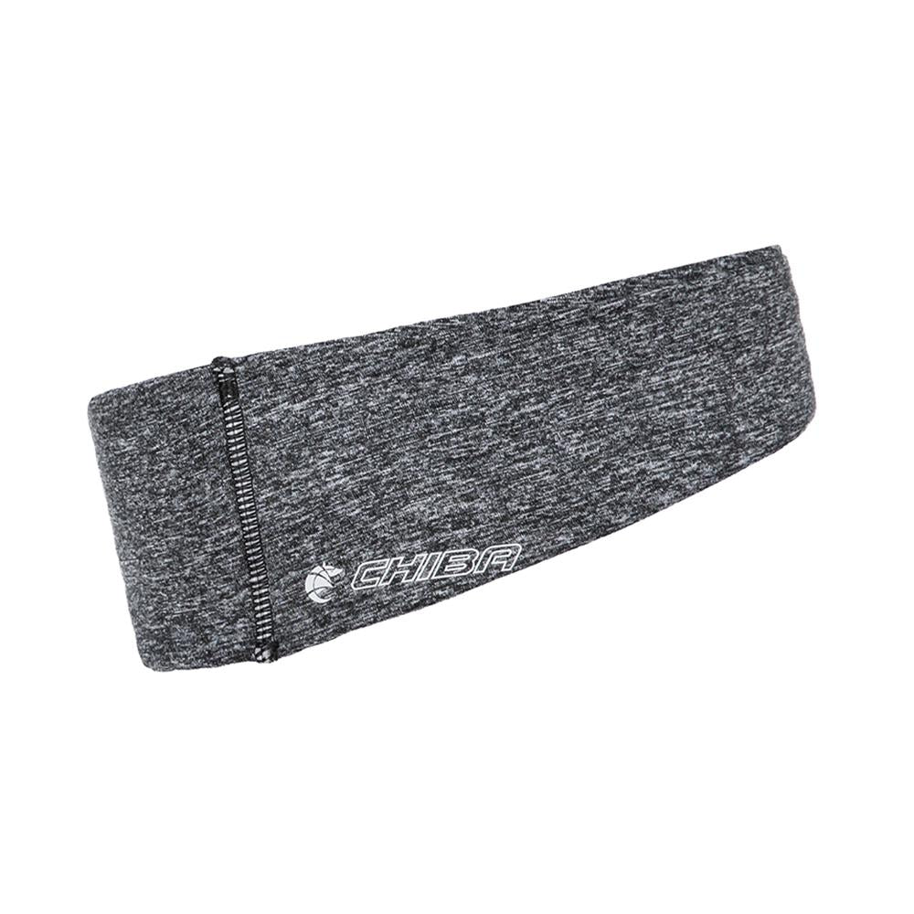 CHIBA Stirnband Pro Man - L/XL, hellgrau, Thermostretch, reflektierend