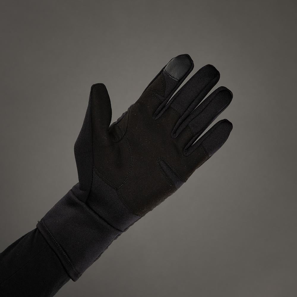CHIBA Polarfleece Titan - Radhandschuhe XS schwarz, Polartec & Primaloft, winddicht, Touchfunktion