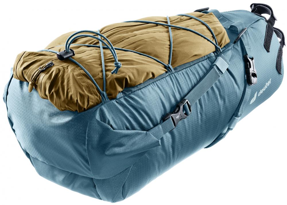 deuter Mondego SB 16 Satteltasche 16 Liter Blau - Bikepacking Fahrradtasche wasserdicht
