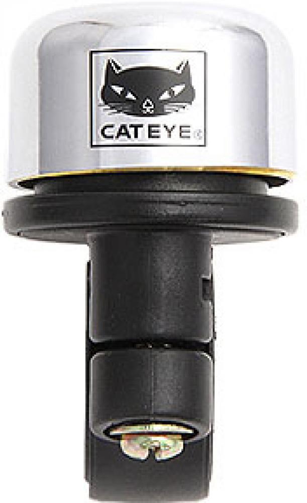 CATEYE Klingel Brass Bell OH-1200 Silber Größe One Size Silber - klare Signale am Fahrradlenker