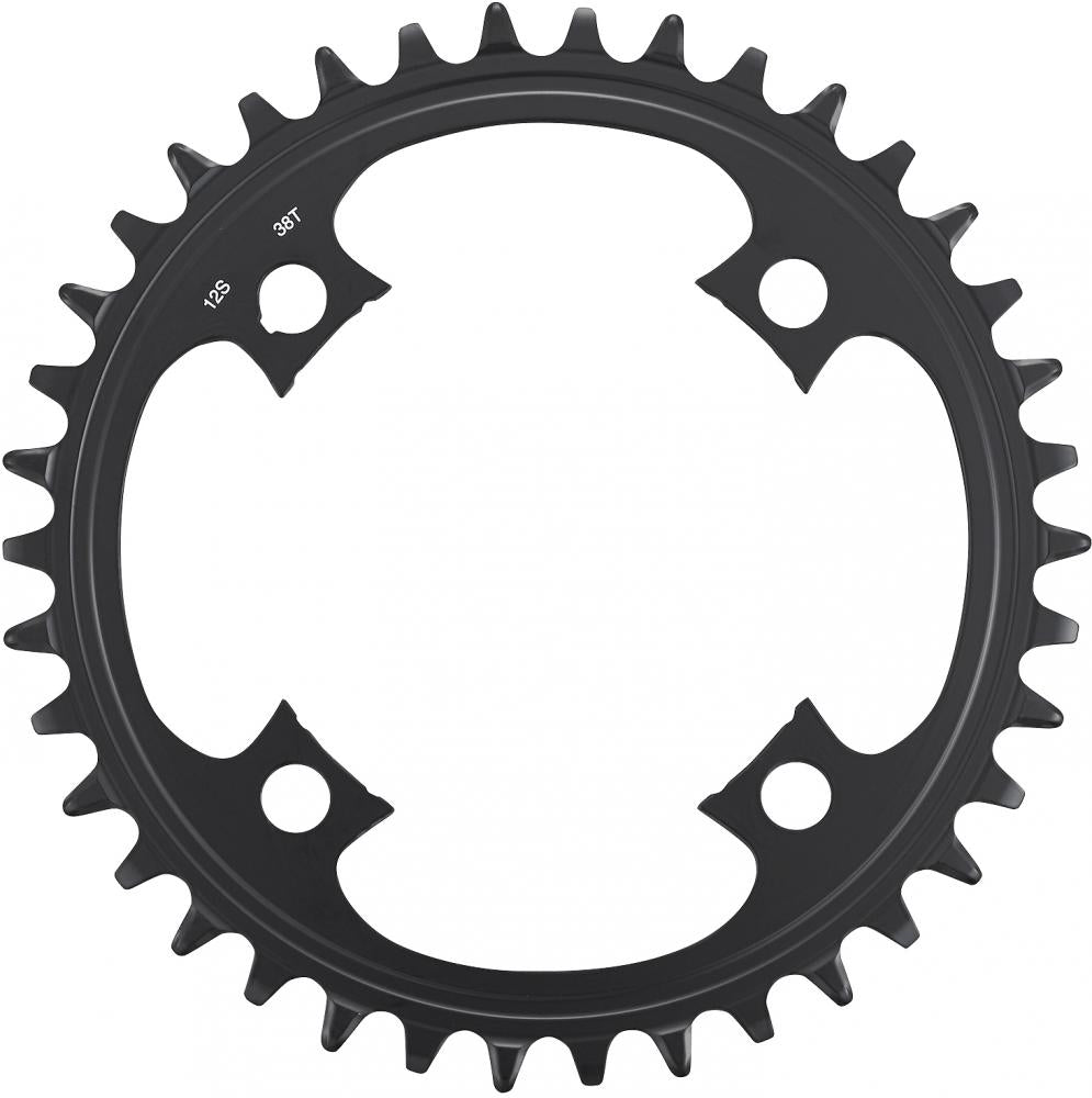 SHIMANO Kettenblatt SM-CRE80-12 38Z für E-BIKE SYSTEMS - Effizienter Antrieb für E-MTBs