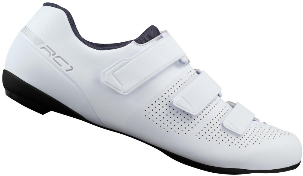 SHIMANO Fahrradschuhe RC102 Herren/Damen Road SPD-SL Größe 48 Fahrradschuhe Weiß