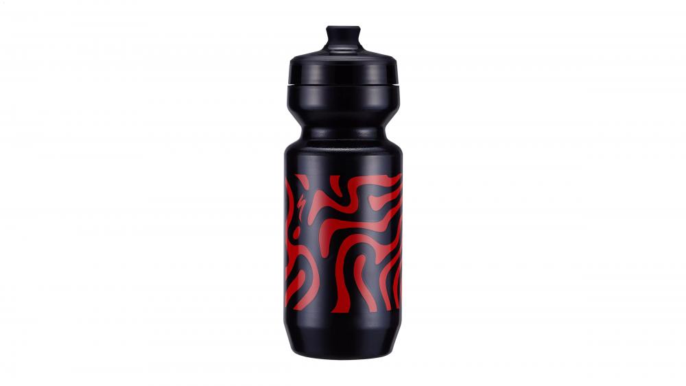 PURIST OMNI BTL FINGER PRINT BLK 22 OZ - Specialized Trinkflasche 650ml