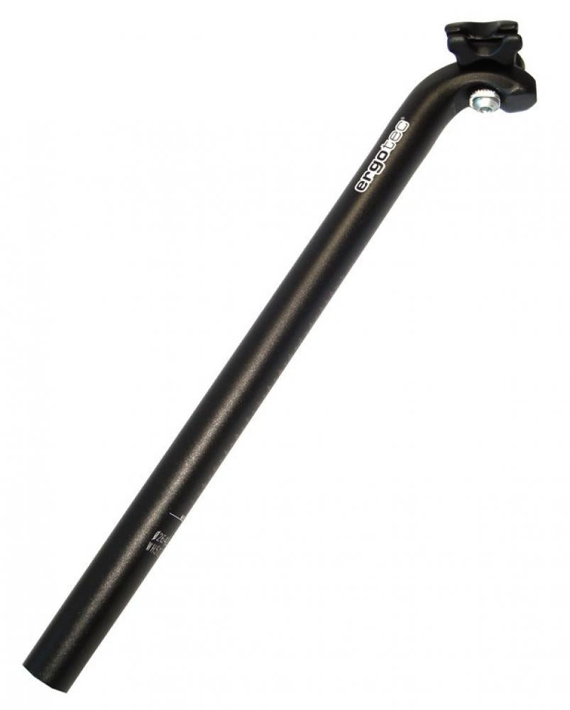 Ergotec Patentsattelstütze Hook Ø 28,6mm 400mm schwarz, Alu
