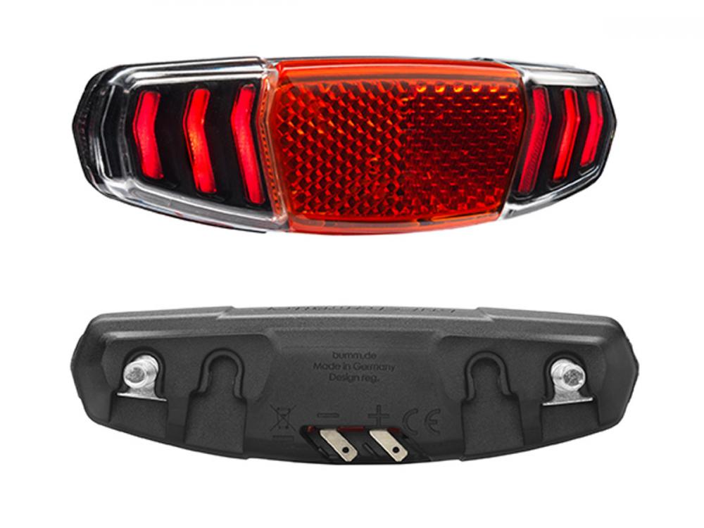 Busch & Müller Dynamo-Rücklicht TOPLIGHT Dart plus Standlicht 50+80mm Werkstatt 6 Stück