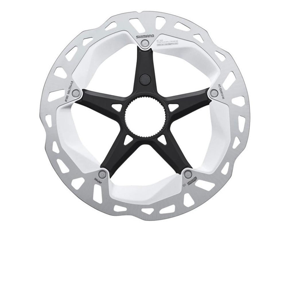 SHIMANO Bremsscheibe RT-EM810 180 mm mit Geschwindigkeitssensor-Magnet - präzise E-Bike-Bremskontrolle