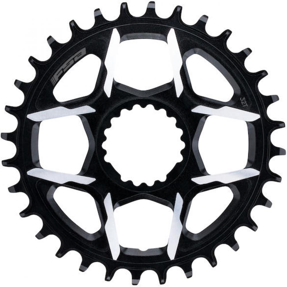 FSA Kettenblatt MTB K-Force Megatooth 30T Schwarz - CNC-gefräst, optimaler Kettenhalt