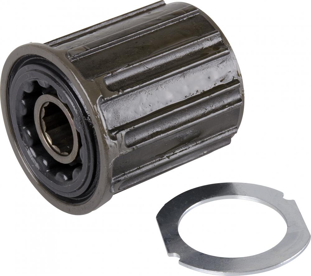 SHIMANO DEORE FH-M590/595 Freilaufkörper und Unterlegscheibe, zuverlässiger Ersatz für DEORE Naben.