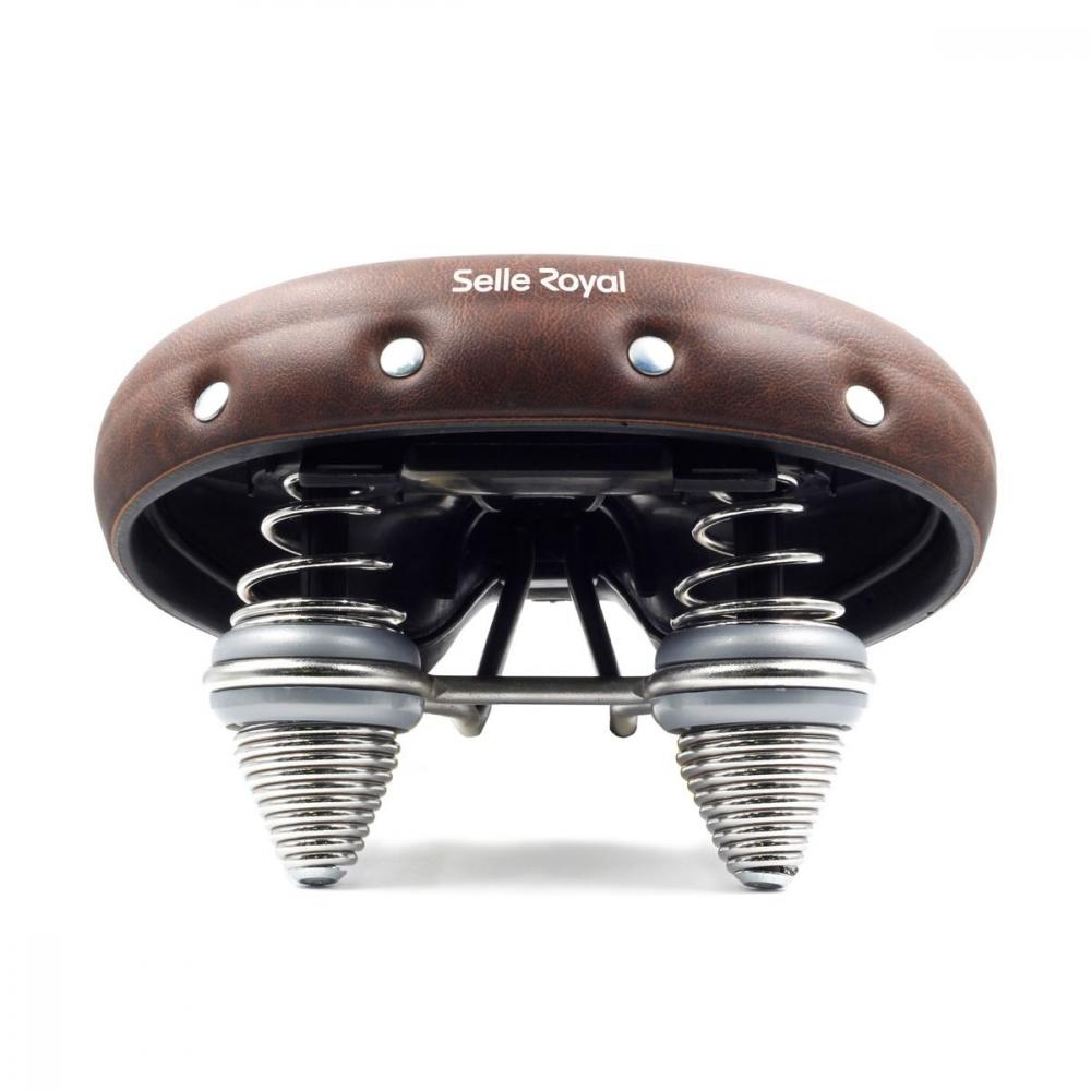 Selle Royal Drifter Small Fahrradsattel braun mit Royalgel und Doppelfederung