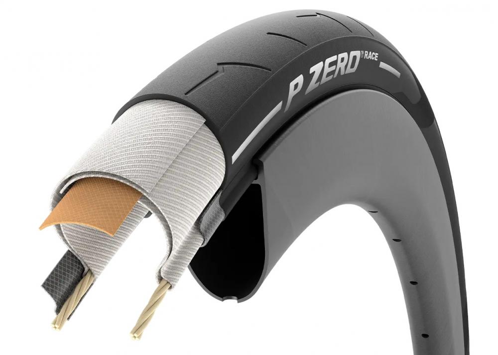Pirelli P ZERO Race Faltreifen 28-622 Schwarz - Rennradreifen mit Pannenschutz