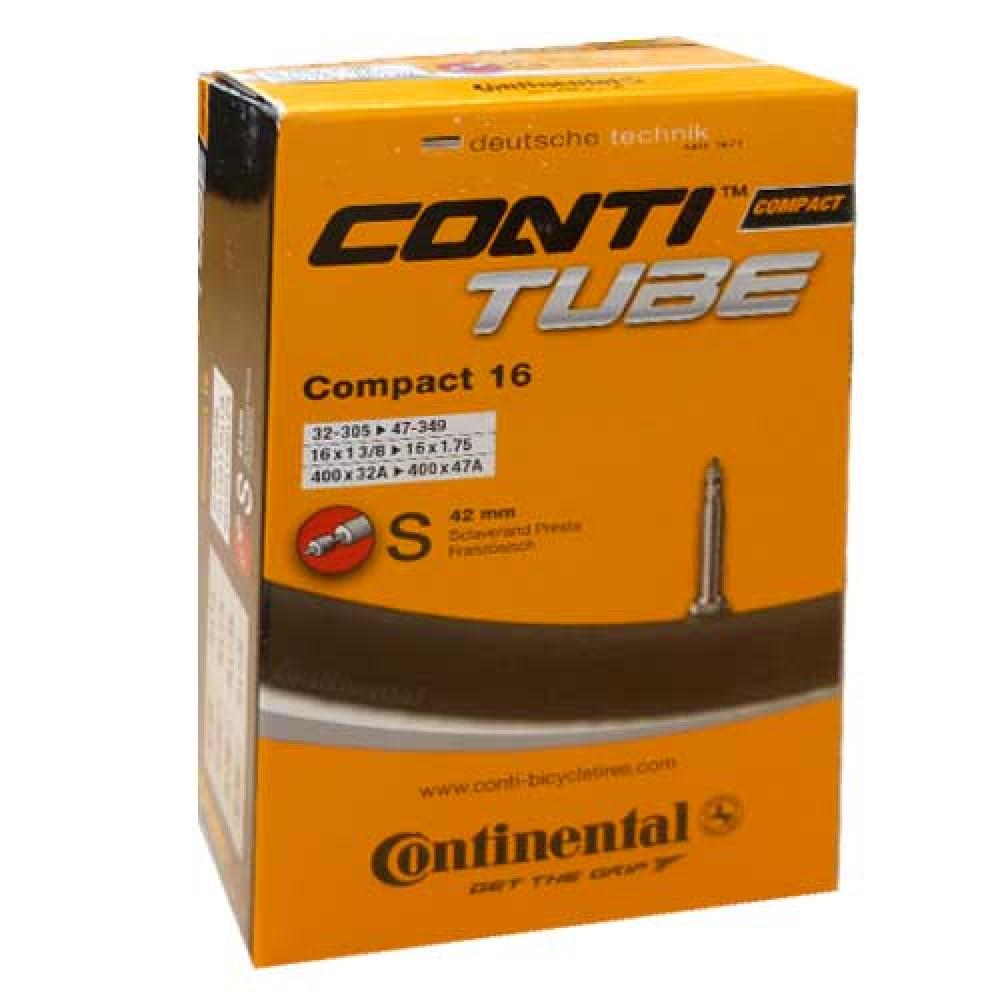 Continental Schlauch Conti 16x1.25-1.75" 32-47/305-349 S42, Compact 16 SV 42mm
