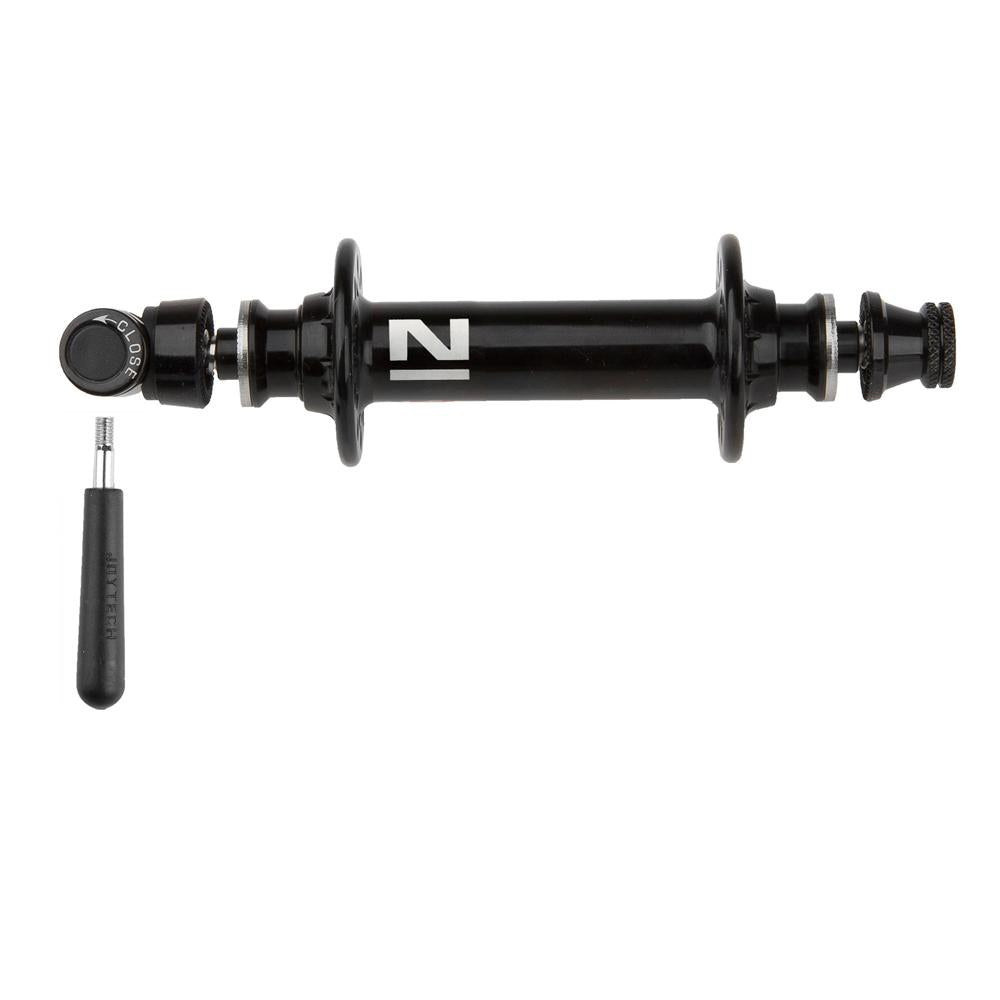 Novatec A291SB/A-SL Vorderradnabe 20-Loch Schnellspanner Schwarz - Ultraleicht 59g für Rennräder
