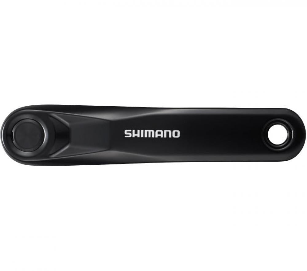 Schwarzes SHIMANO E-BIKE SYSTEMS FC-E5010 Kurbelarmset, 175 mm