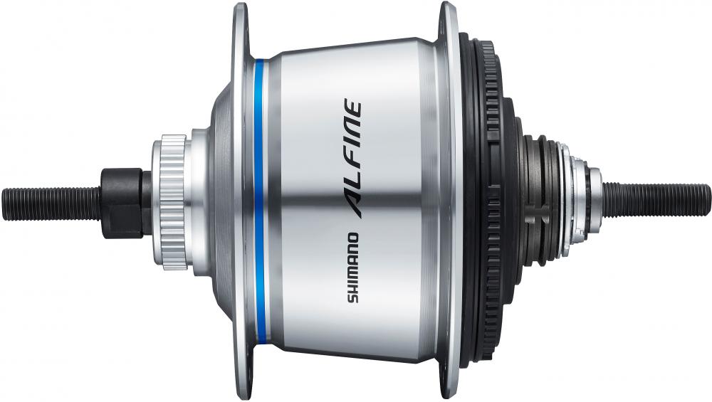 SHIMANO Getriebenabe ALFINE Di2 SG-S7051-8 32 Loch Silber - 7051-8, Silber