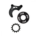 Miranda Kettenschutz-Set für E-Bike 14 Zähne, schwarz - sauberer & sicherer Antrieb
