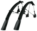 SKS Raceblade Pro Schutzblechset Ultraleichte, Aerodynamische Steckschutzbleche für Rennräder, 25-32 mm, einfache Montage, schwarz