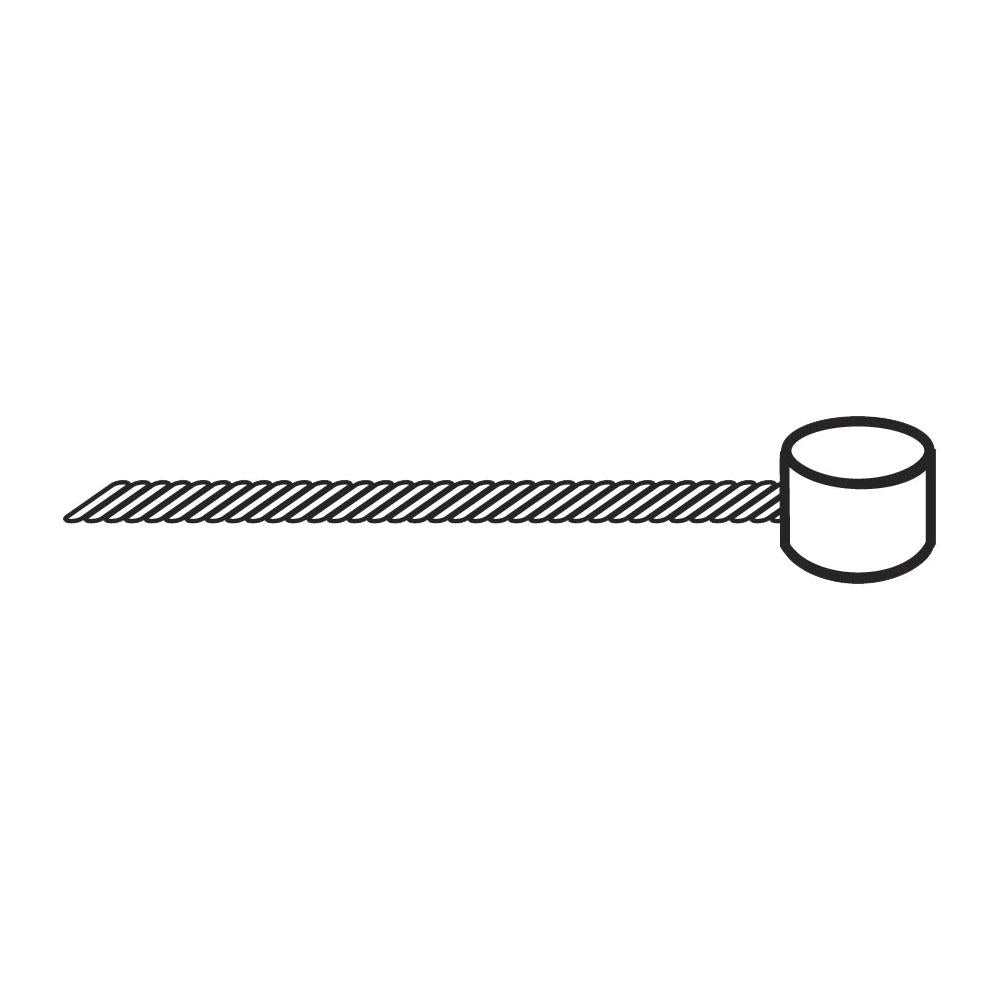 Promax Bremsinnenzug 2000×1.5 mm - Edelstahlzug, präzise Zugführung, hohe Korrosionsbeständigkeit, universell passend für V-Brake und Cantilever