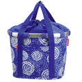 KLICKfix Fahrradkorb Reisenthel Bikebasket Batikstrong Blue 26x35x28 cm