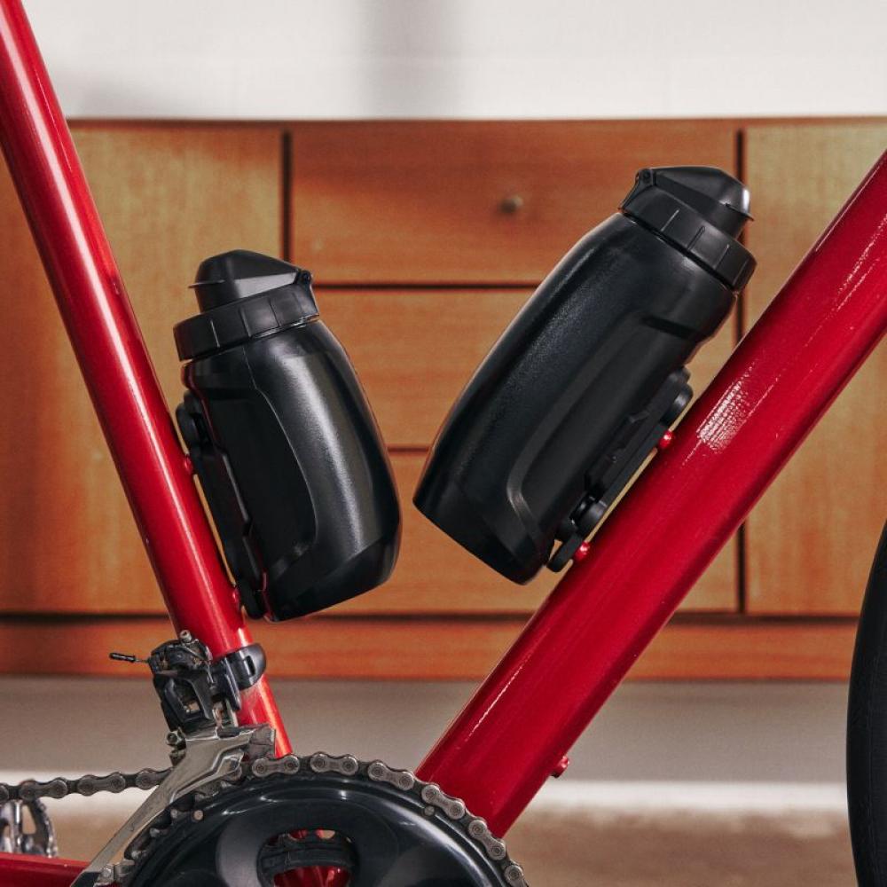 Fidlock Twist Bottle 450 ml Kids + Bike Base Trinkflasche Black