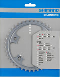 SHIMANO Kettenblatt 105 FC-5800 39 Zähne Silber - präziser Antrieb für Rennräder