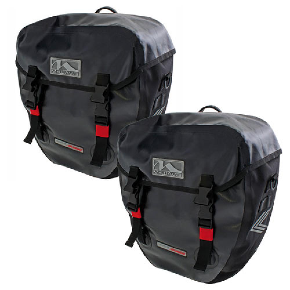 M-Wave Seitentaschen ALBERTA 2 x 20 Liter schwarz