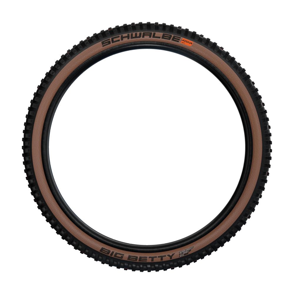Schwalbe Reifen Big Betty 29x2.40 Zoll 62-622 schwarz braun TLE E-50 HS608 faltbar - Faltreifen