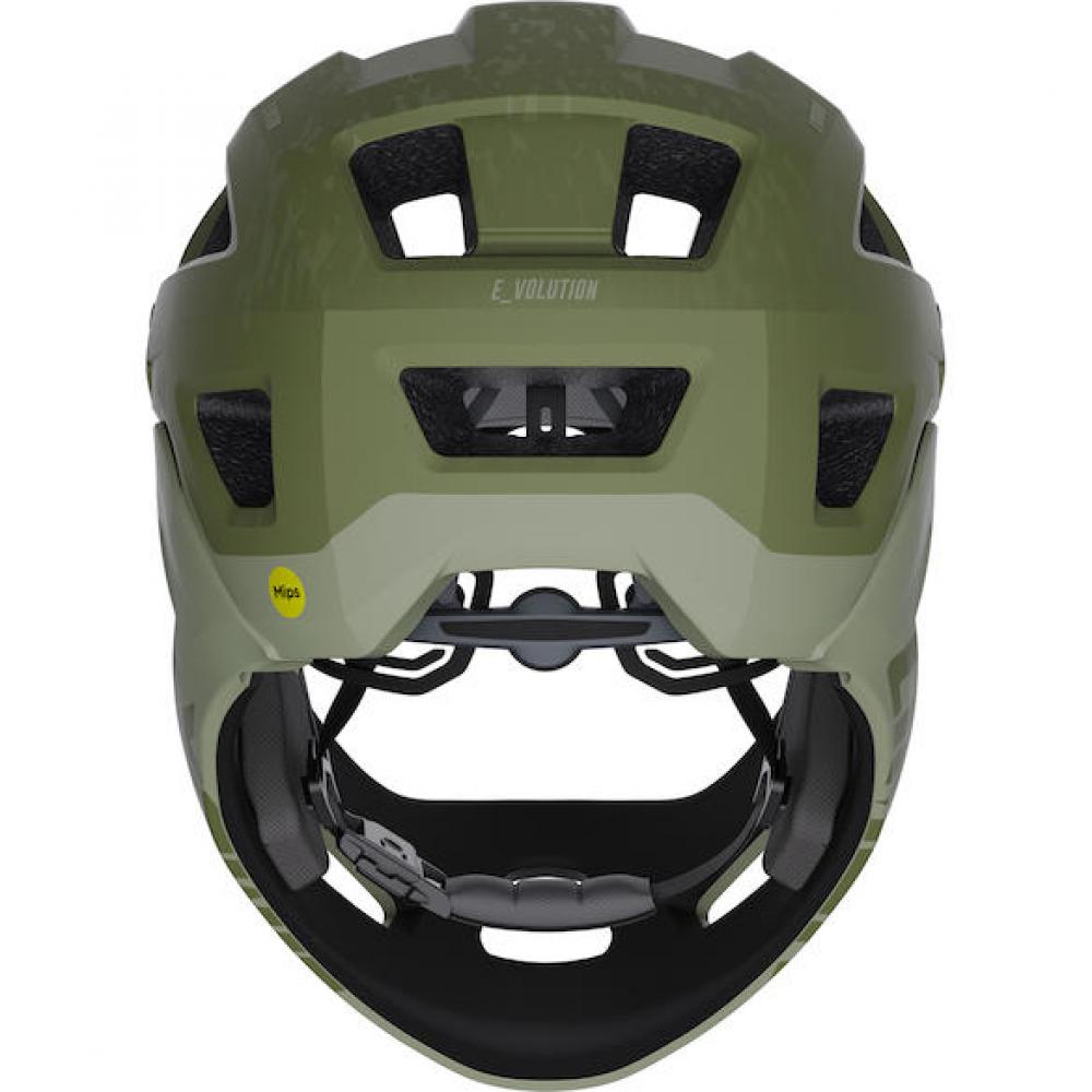 Limar Livigno + Mips Matt Green L Grün - leichter Fullface-Helm mit maximalem Schutz
