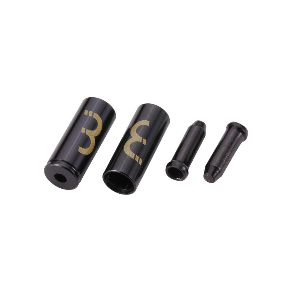 BBB Cycling BBB Kabelverbindungen Cable Cap Kit Standard schwarz - saubere und geschützte Zugenden