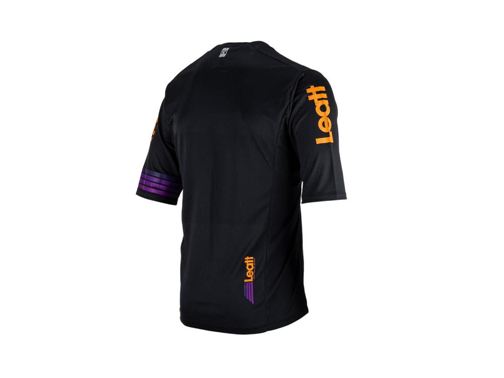 Leatt MTB Enduro 3.0 3/4 Sleeve Jersey S Schwarz - High-Performance Mountainbike Trikot